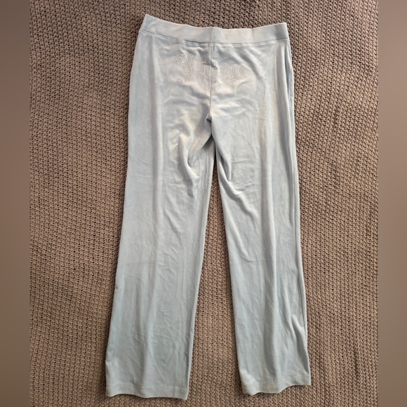 NWT Juicy Couture Light Blue Velour Vintage Tracksuit Small - Picture 6 of 7